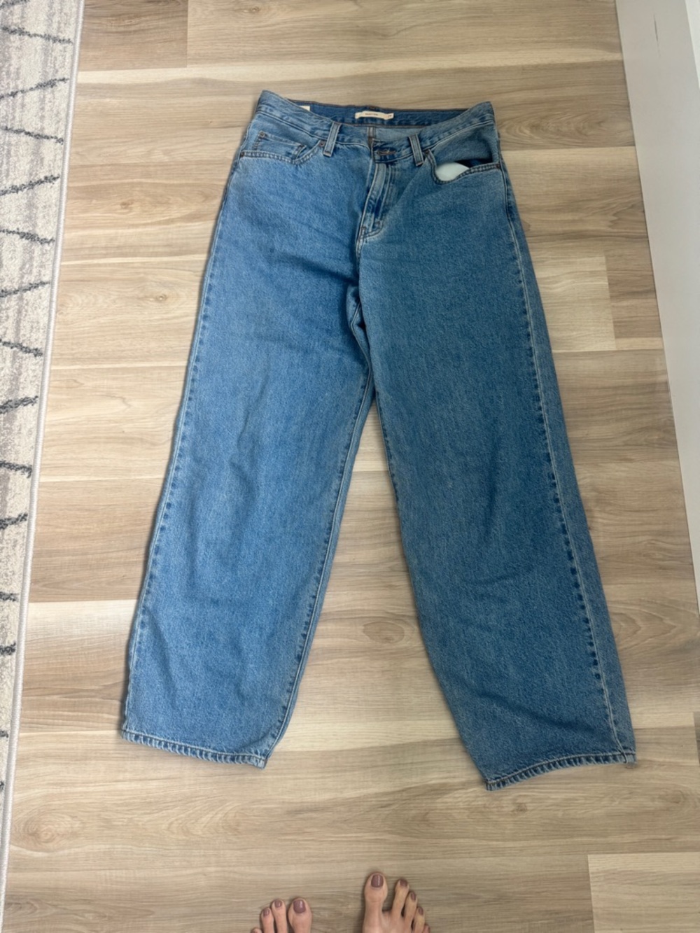 Levi baggy dad jeans